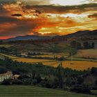 Sunset in Jaca(Huesca-Aragón)