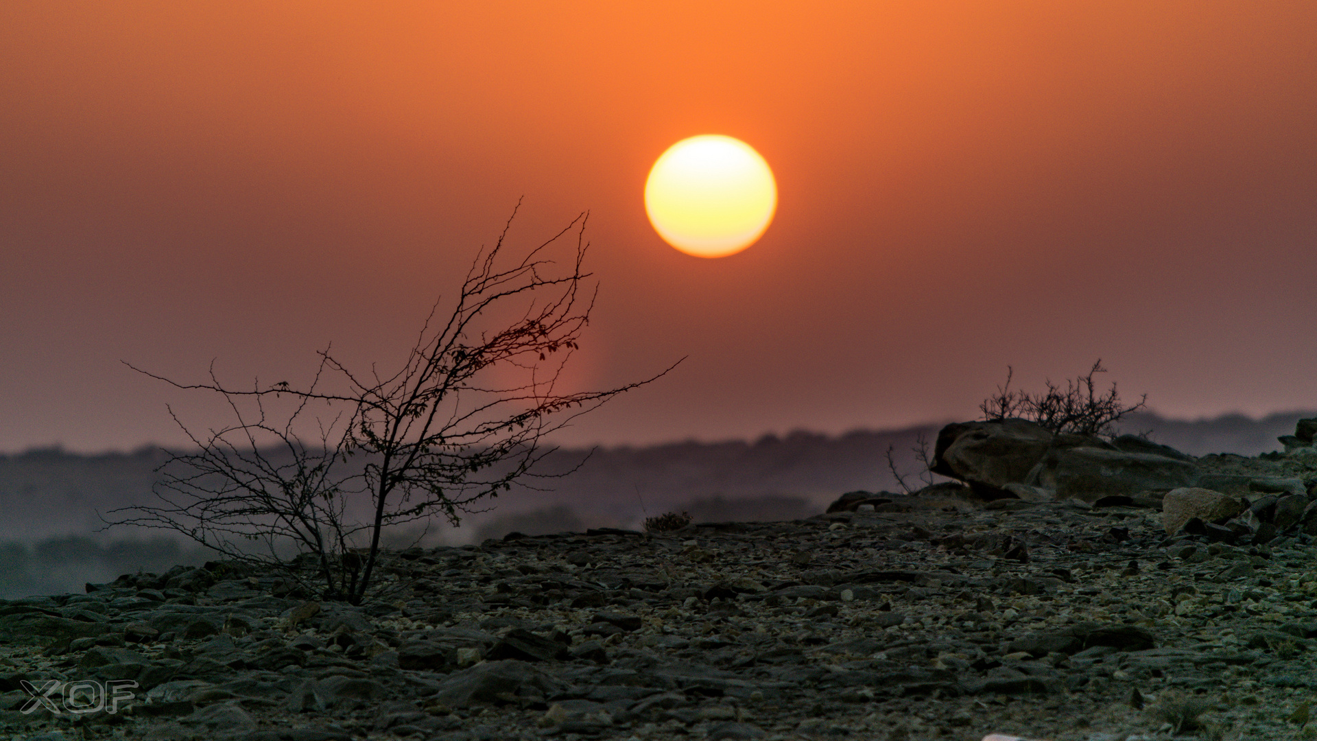 Sunset in Jaisamer, India