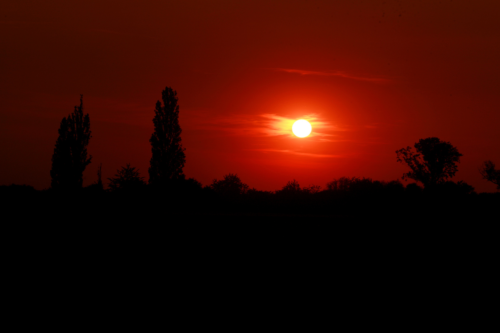 Sunset in July