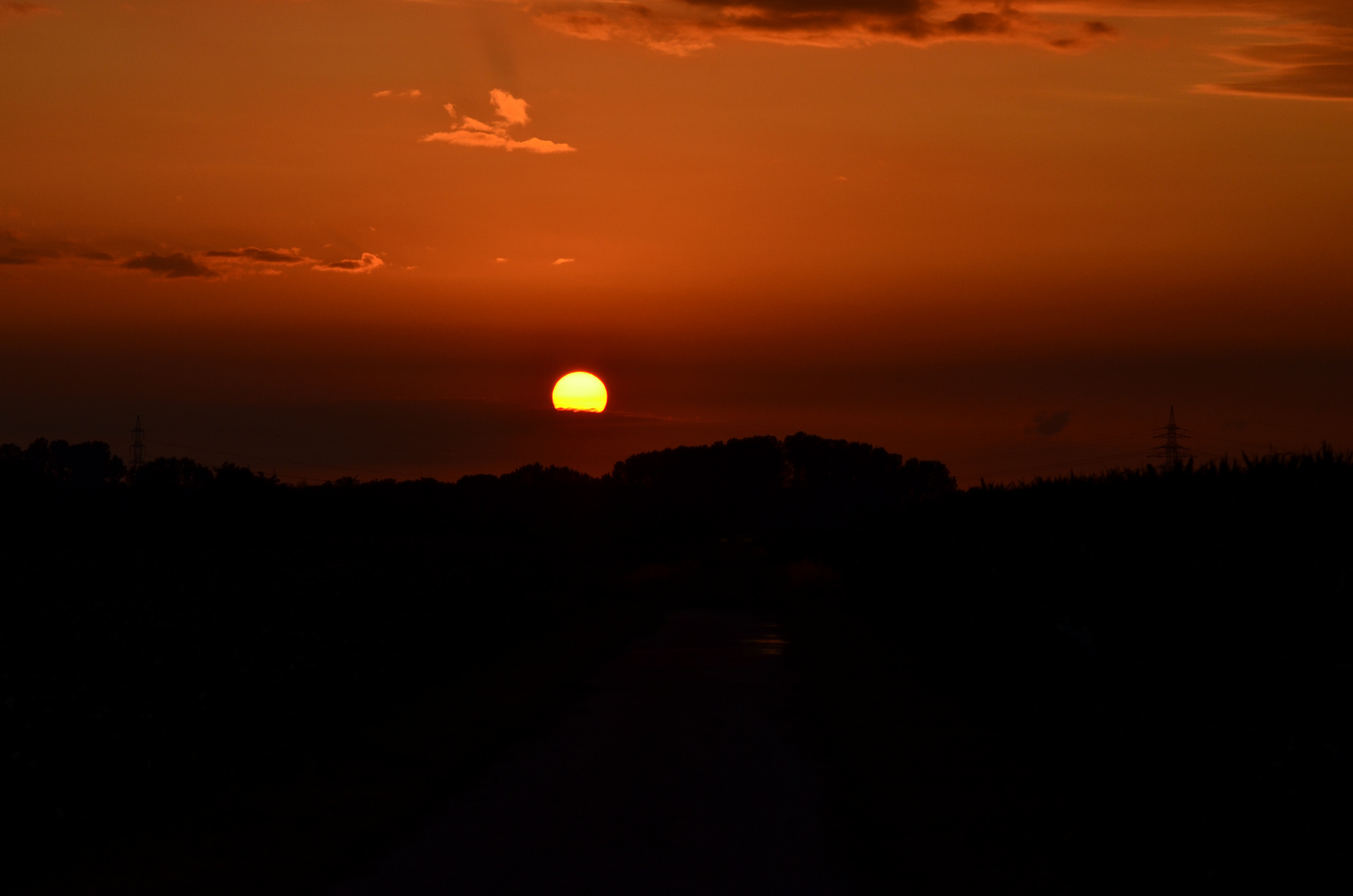 Sunset in july Foto & Bild landscape, sunrise & sunset, nature Bilder