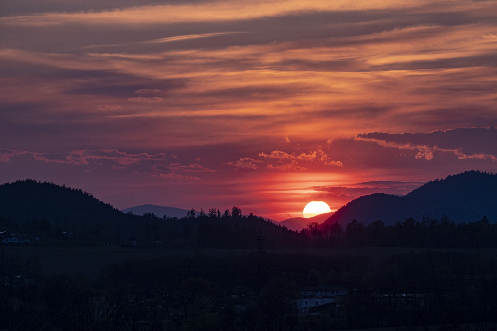 Sunset in Kärnten