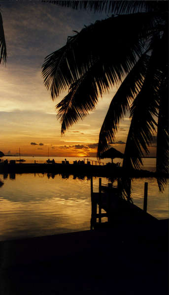 Sunset in Key Largo