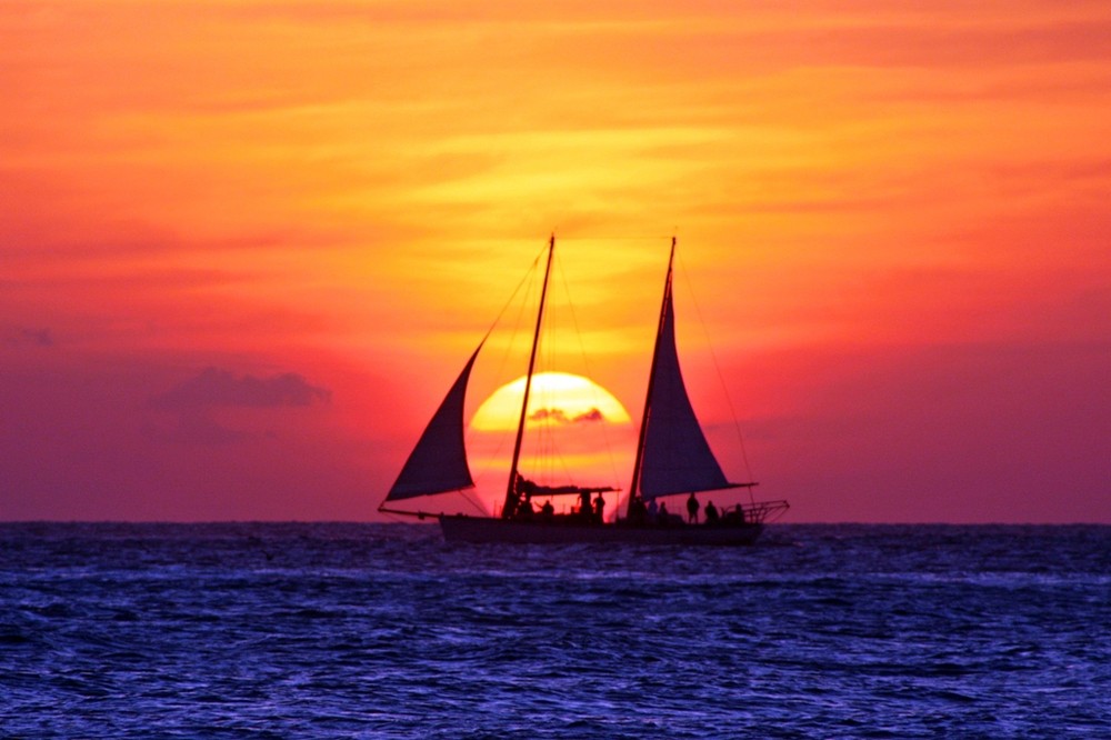 sunset in Key West, Florida