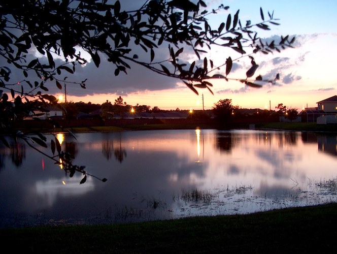 Sunset in Kissimmee / bei Orlando Florida