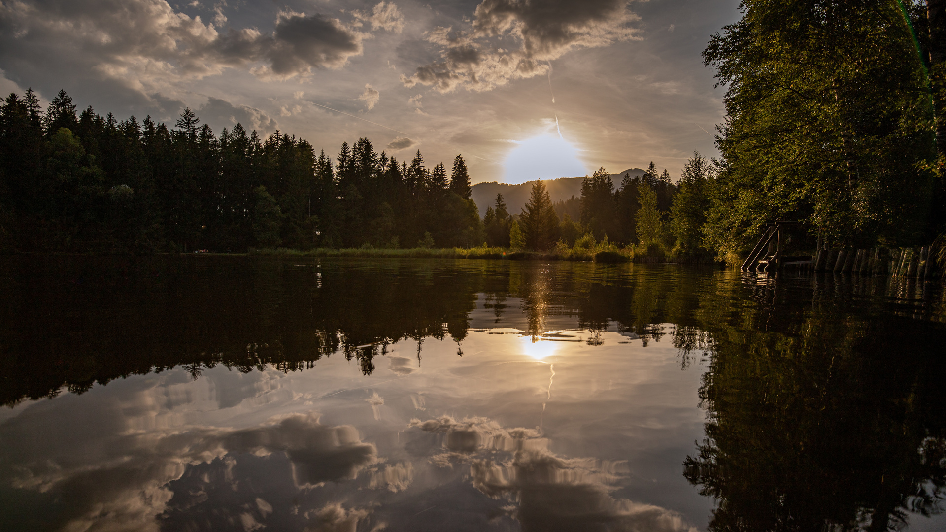 Sunset in Kitzbühel