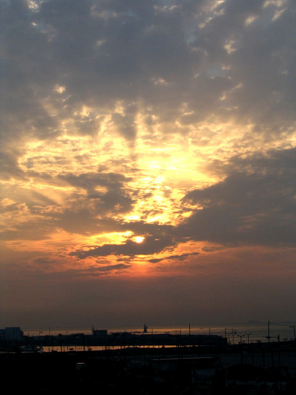 Sunset in Kobe