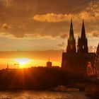 Sunset in Köln