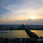 Sunset in Köln