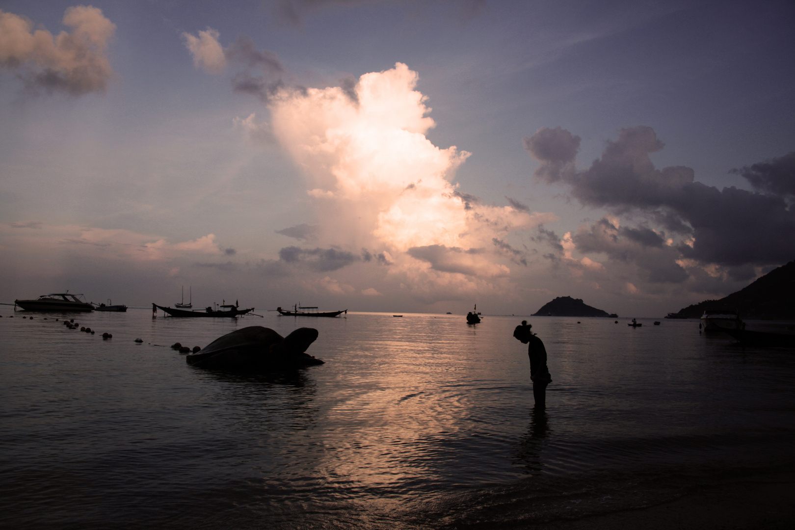 Sunset in Koh Tao