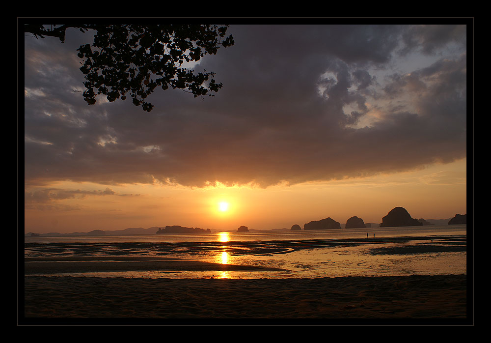 sunset in krabi...