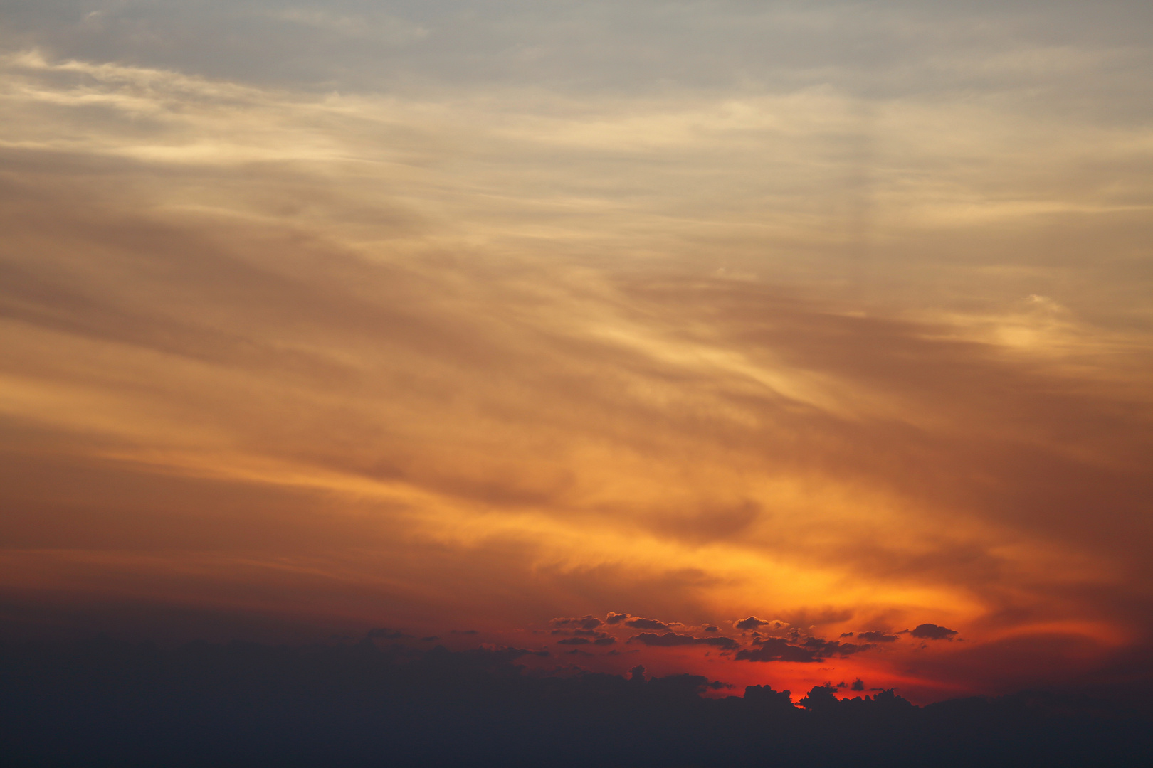 Sunset in Kumköy, Turkey