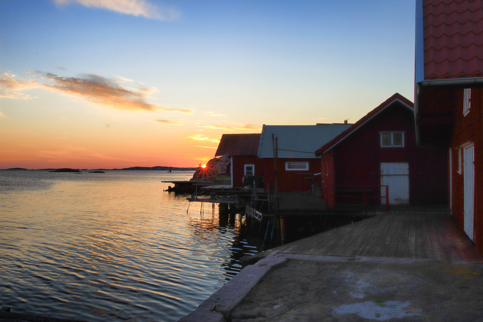 Sunset in Kungshamn