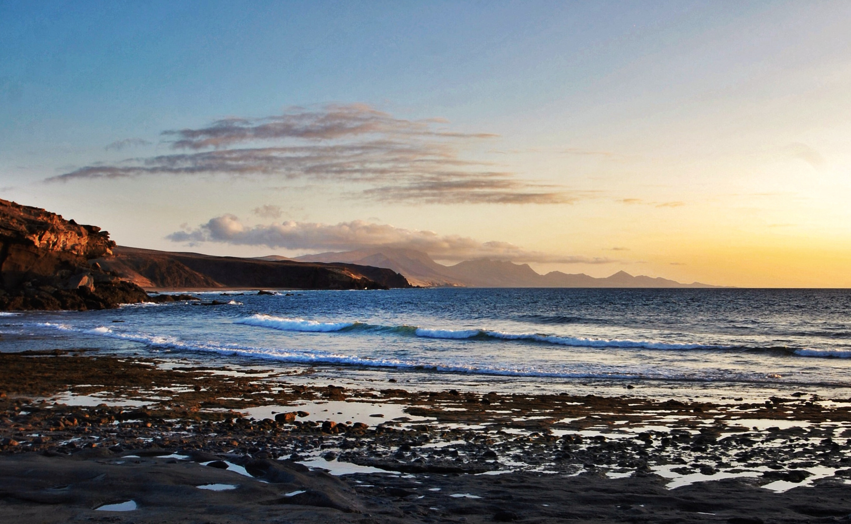 Sunset in La Pared