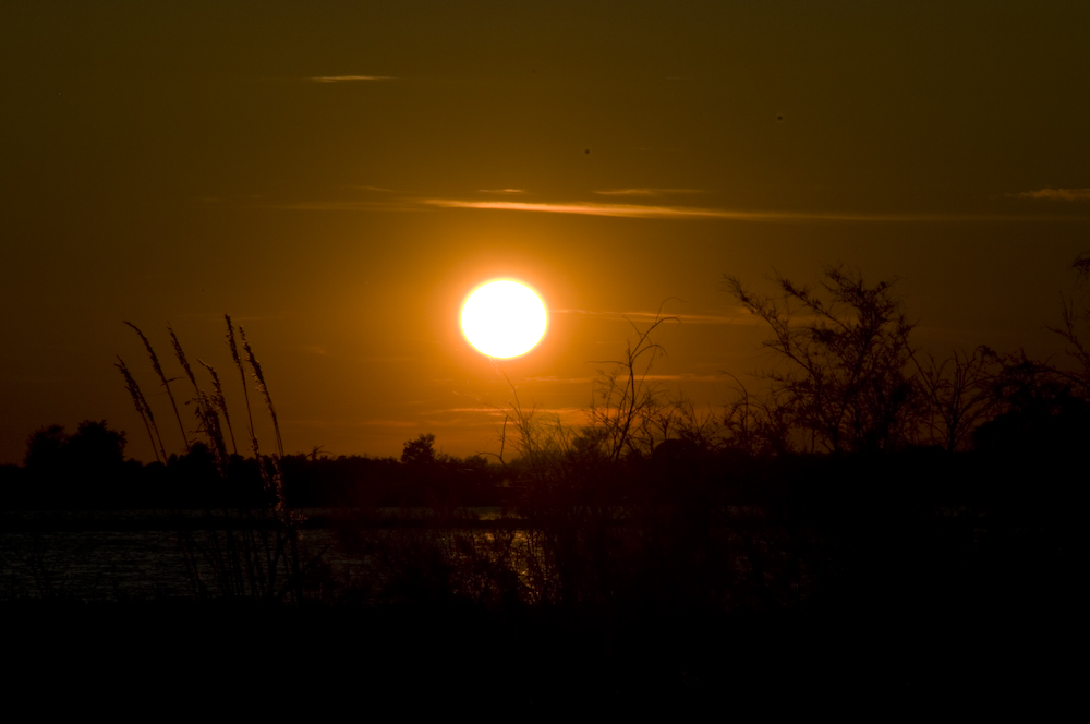 sunset in laguna di grado 1