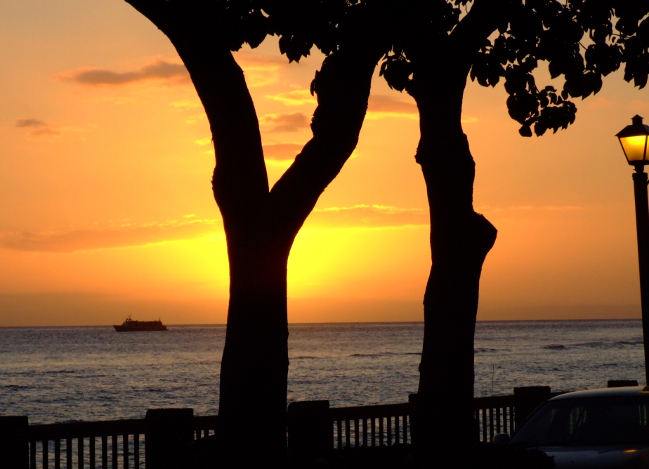 Sunset in Lahaina, Maui