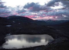 Sunset in Lapland