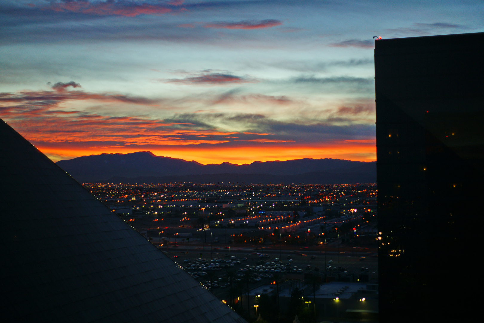 Sunset in Las Vegas