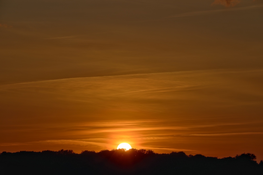 Sunset in Lünen