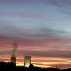 Sunset in Lünen - Industry and nature