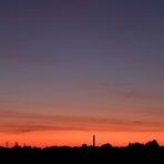 Sunset in Lünen on the 19/09/2019