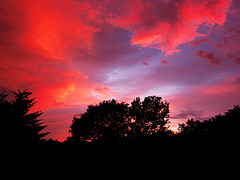 Sunset in Luxembourg