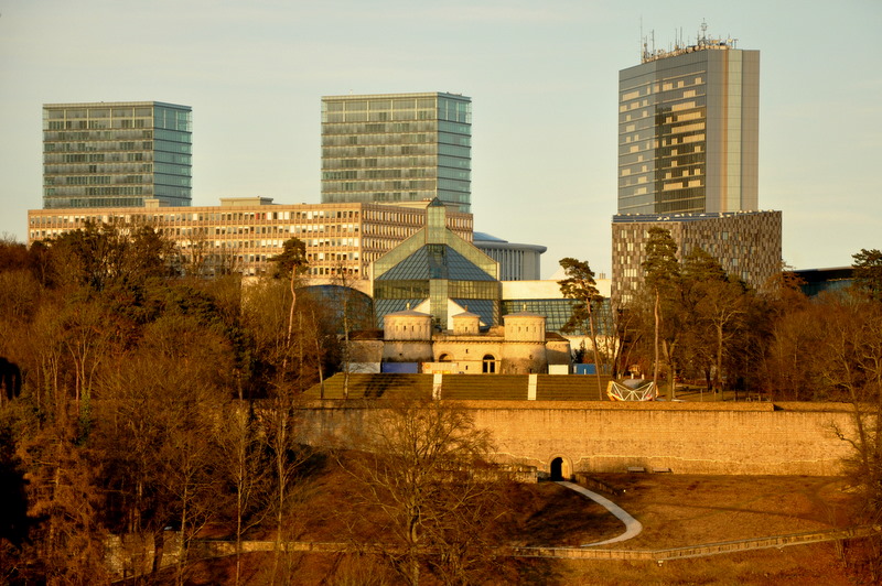 SUNSET in Luxemburg - City