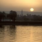 Sunset in Luxor