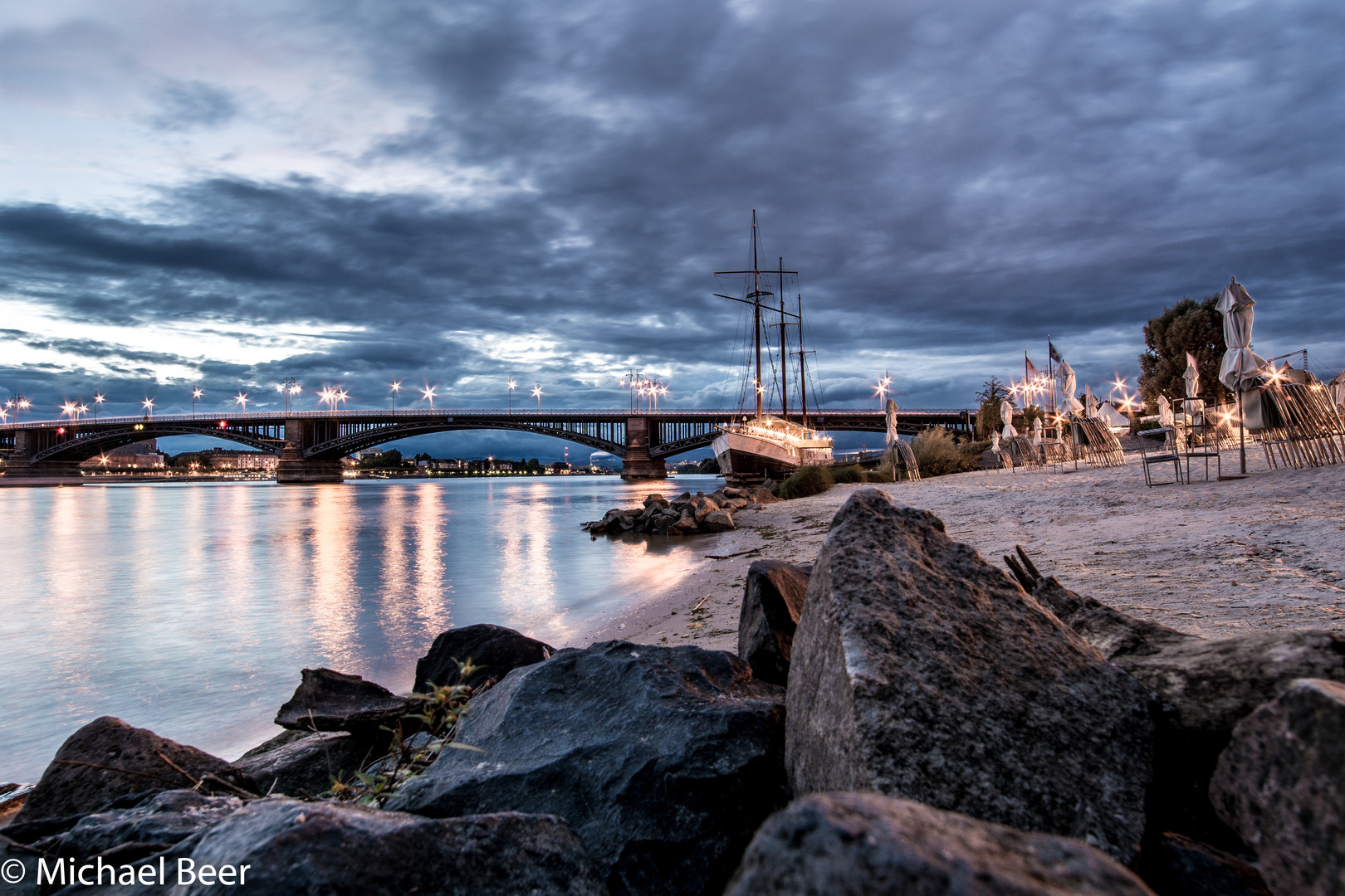 Sunset in Mainz