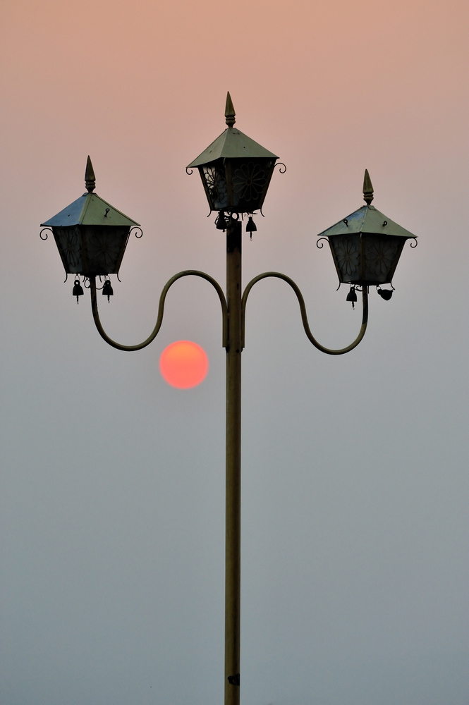 Sunset in Mandalay