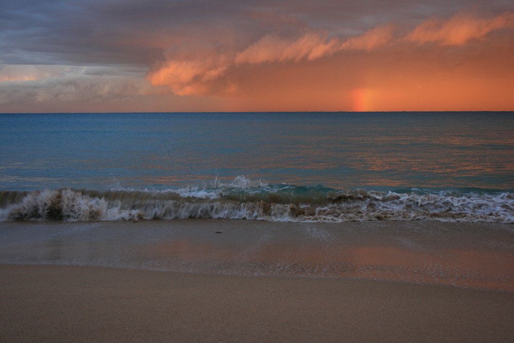 Sunset in manly