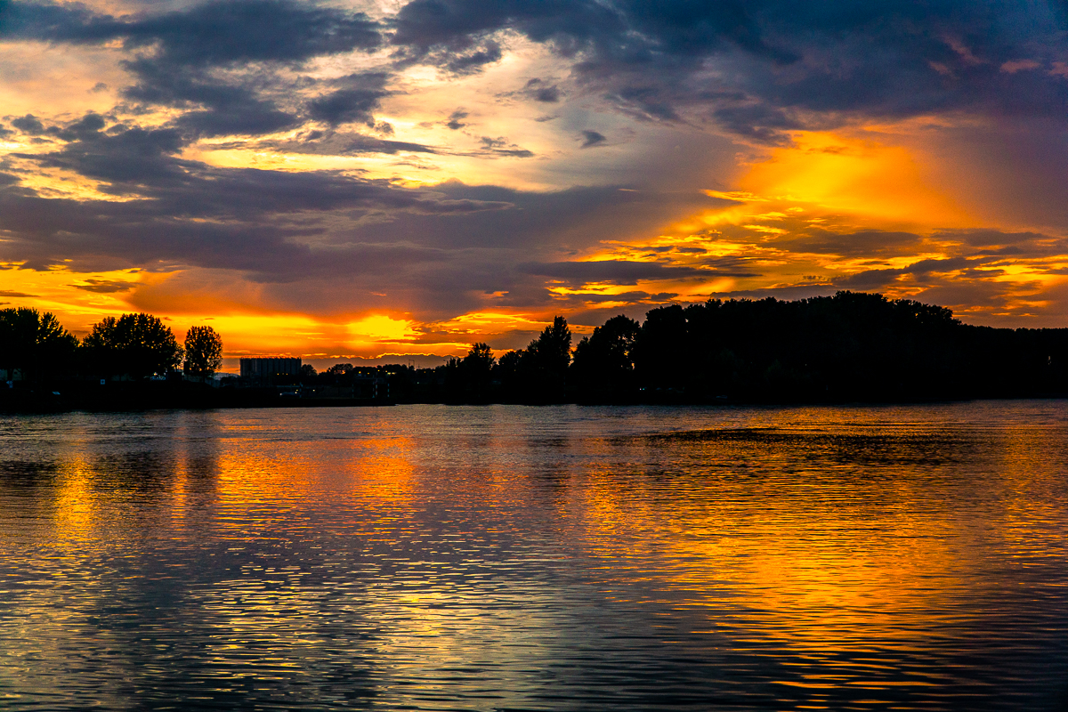 Sunset in Mannheim