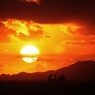 Sunset in Marina di Massa