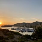 Sunset in Marina Piskera, Croatia