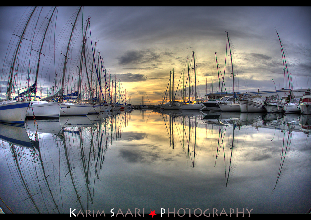 Sunset in Marseille