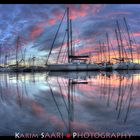 Sunset in Marseille (Port de l'Estaque)