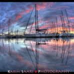 Sunset in Marseille (Port de l'Estaque)