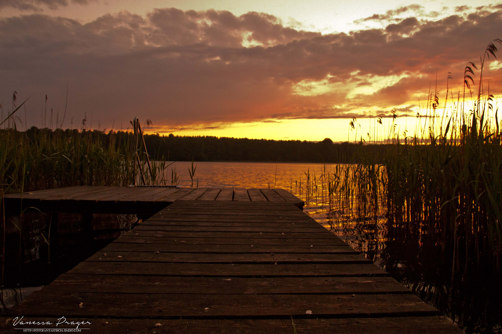 Sunset in Mecklenburg