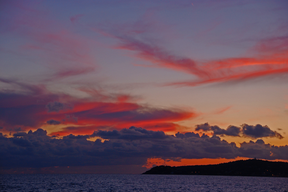 Sunset in Monaco