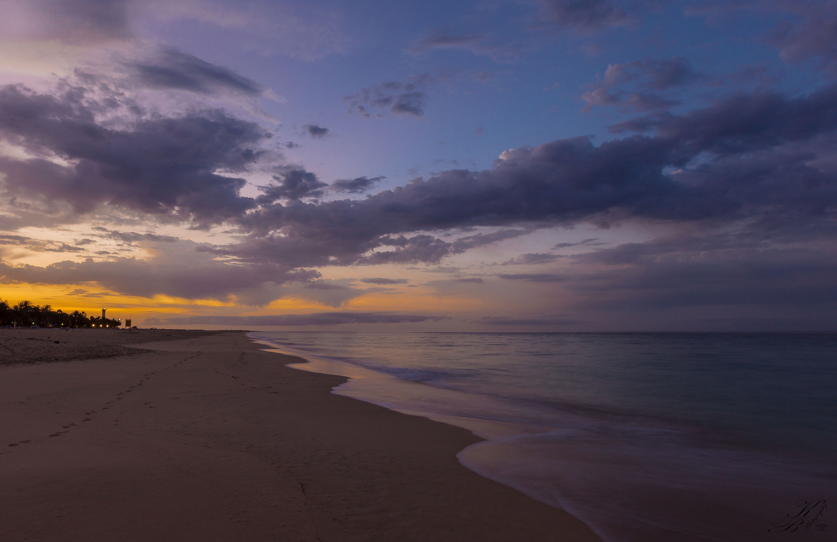 Sunset in Morro Jable