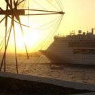 Sunset in Mykonos