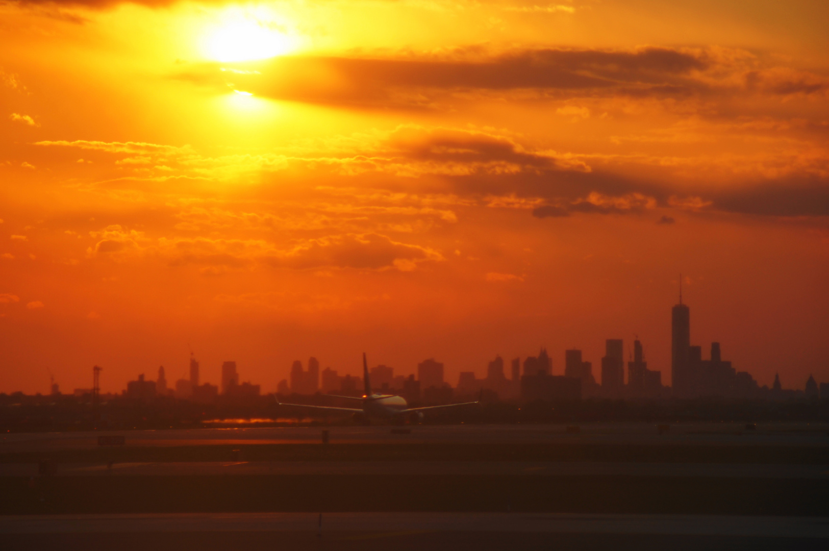 Sunset in New York City 001