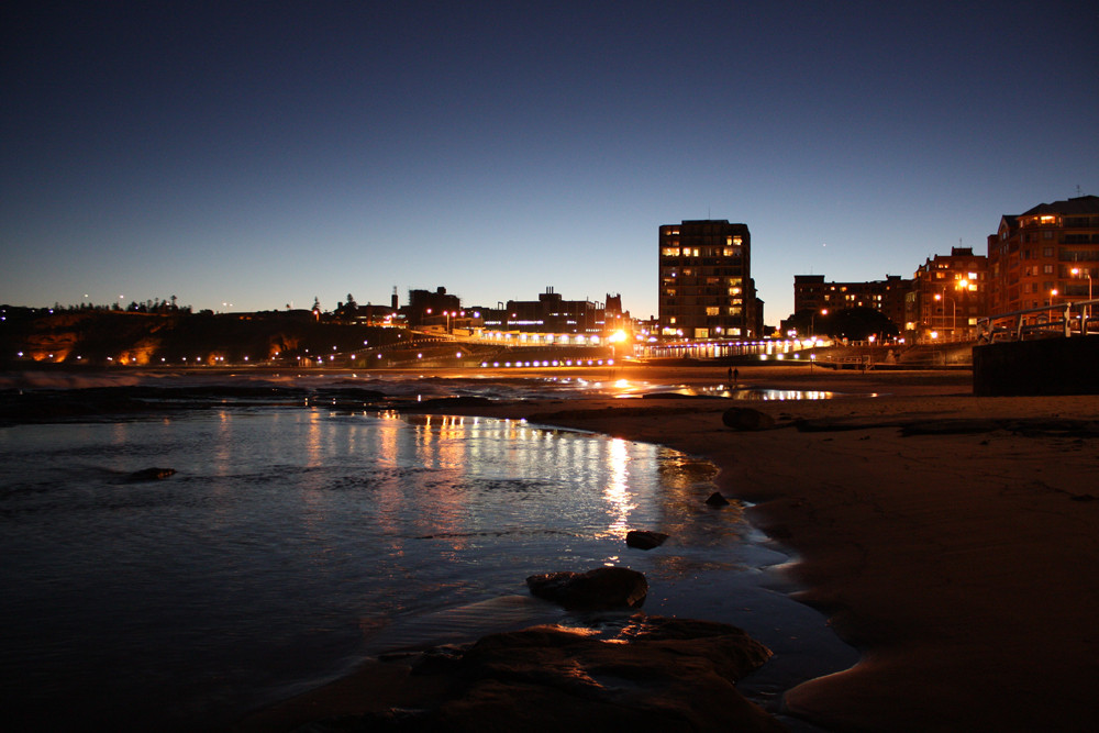 Sunset in Newcastle (AUS)