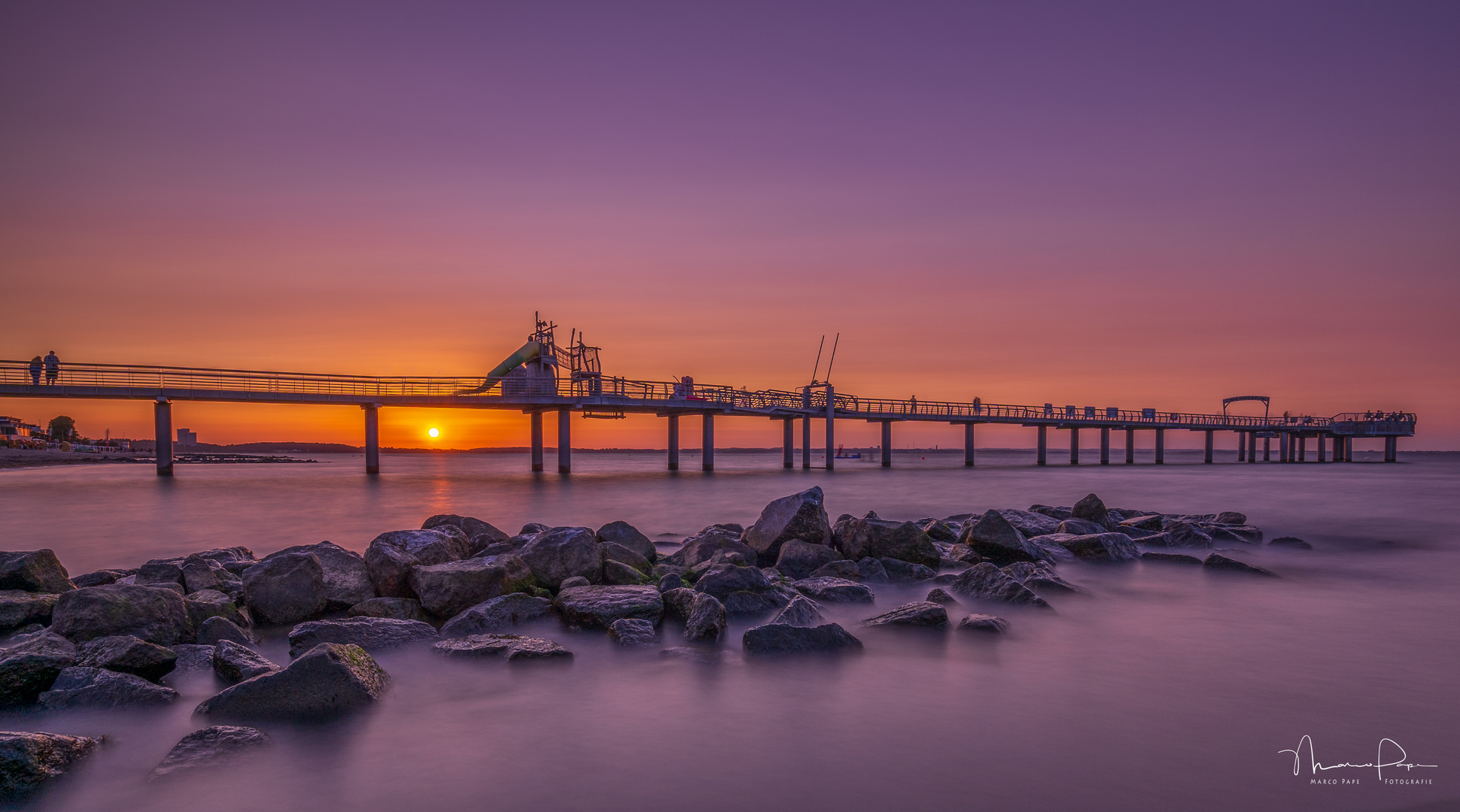 Sunset in Niendorf 