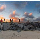 sunset in Noosa