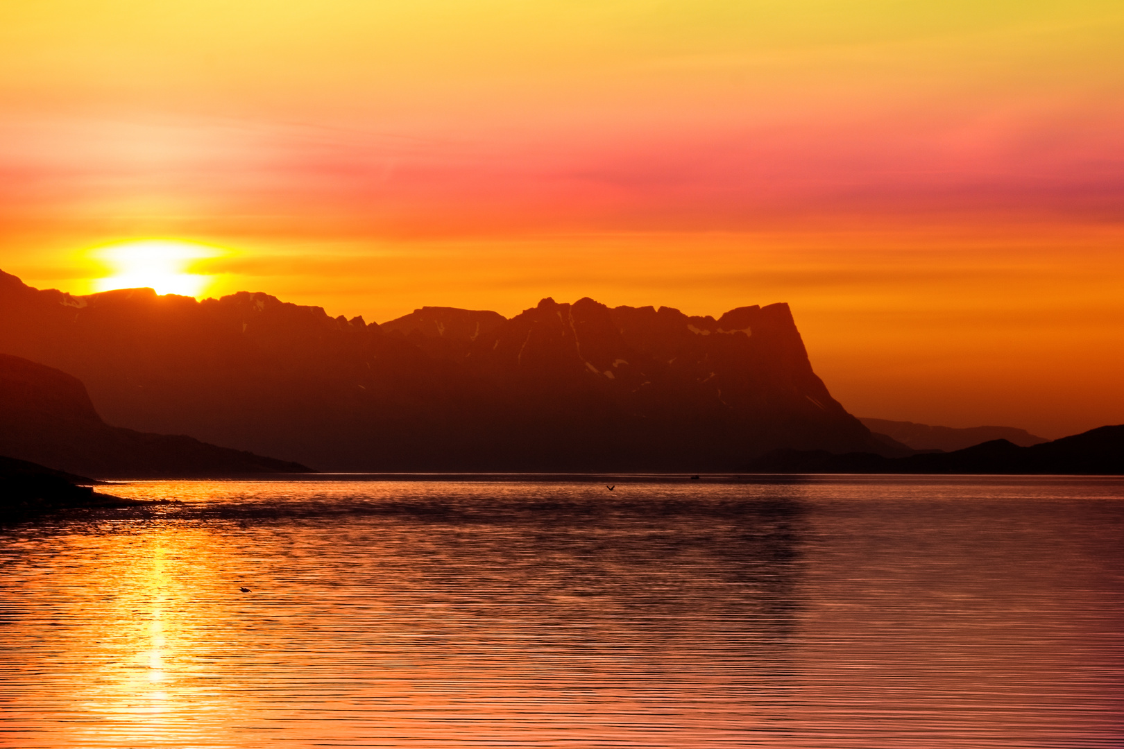 Sunset in Norway