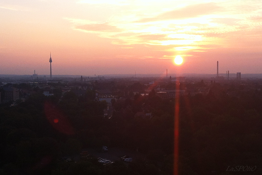 Sunset in Nuremberg