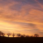 Sunset in Oberwil