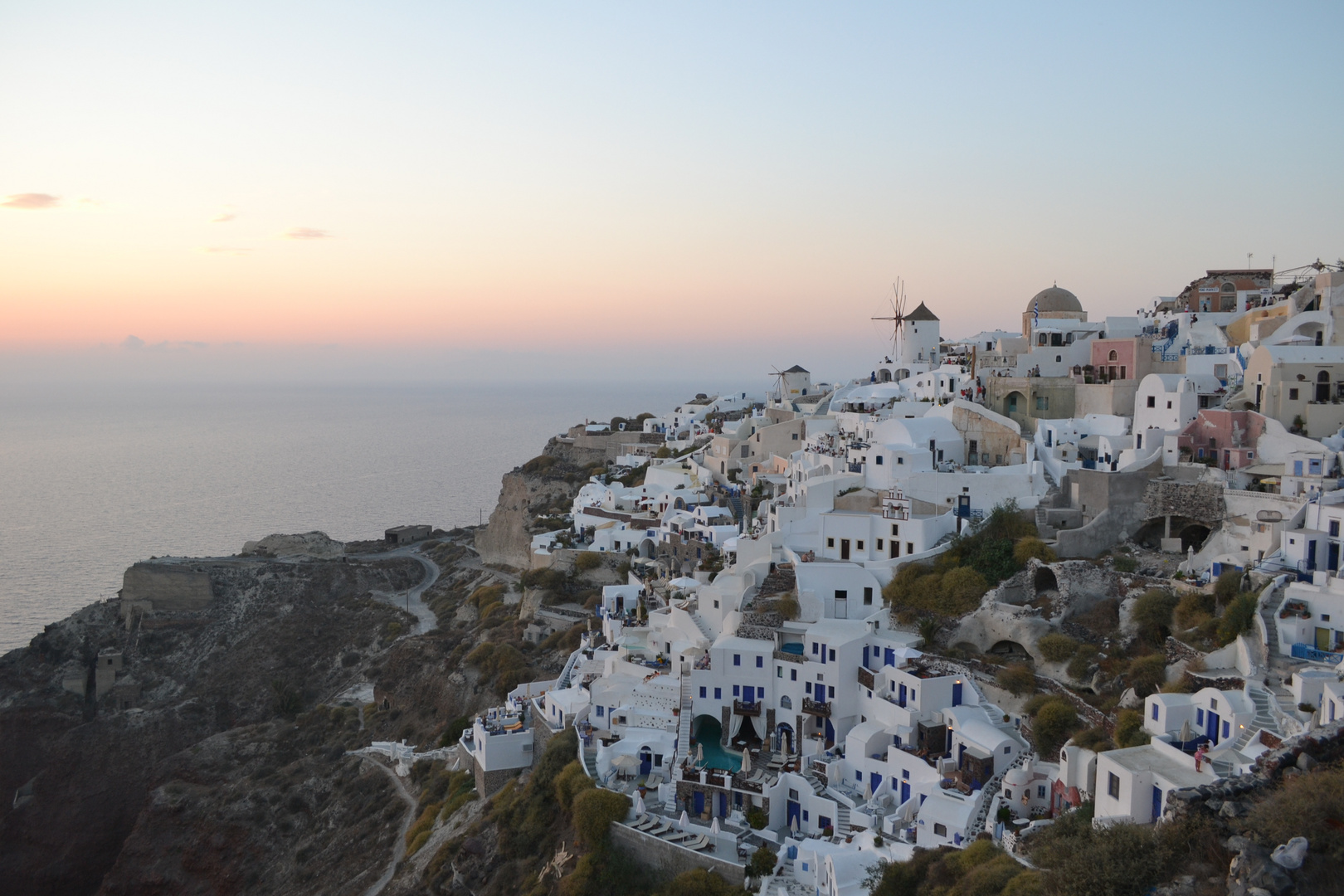 Sunset in Oia