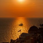 Sunset in Oia