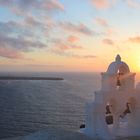 Sunset in Oia, Santorini